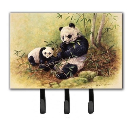 Carolines Treasures Carolines Treasures BDBA0111TH68 Panda Bears by Daphne Baxter Leash or Key Holder BDBA0111TH68